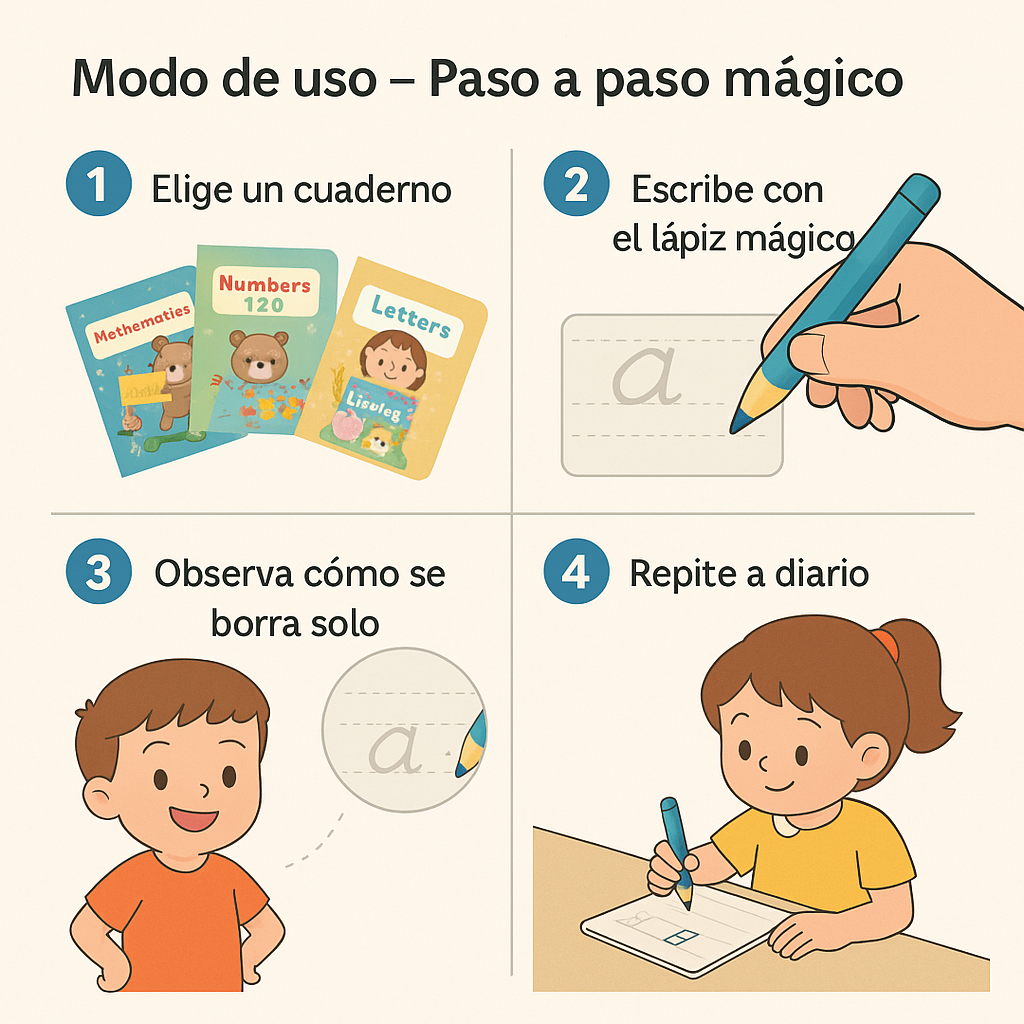Set Educativo Montessori – Aprende a Escribir Jugando – Despierta su Amor por las Letras en una Semana