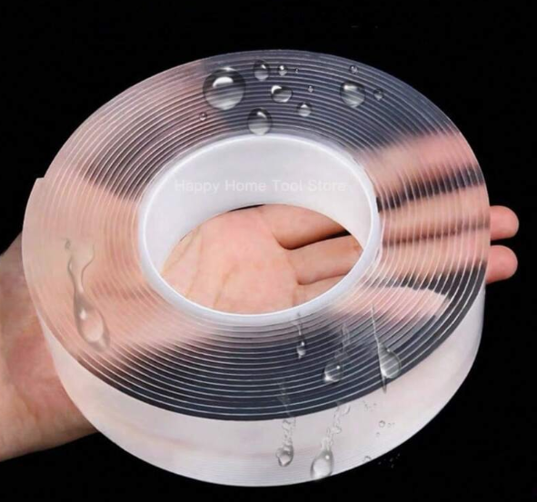 2x1 - Cinta Nano Adhesiva – Pega Todo sin Taladros – Orden y Seguridad en tu Hogar en Solo Segundos