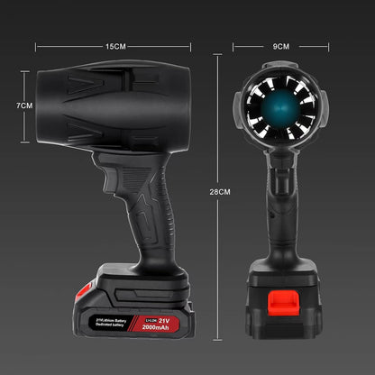 TurboSoplador PRO - Seca, limpia y desaloja polvo + REGALO 2 Baterías