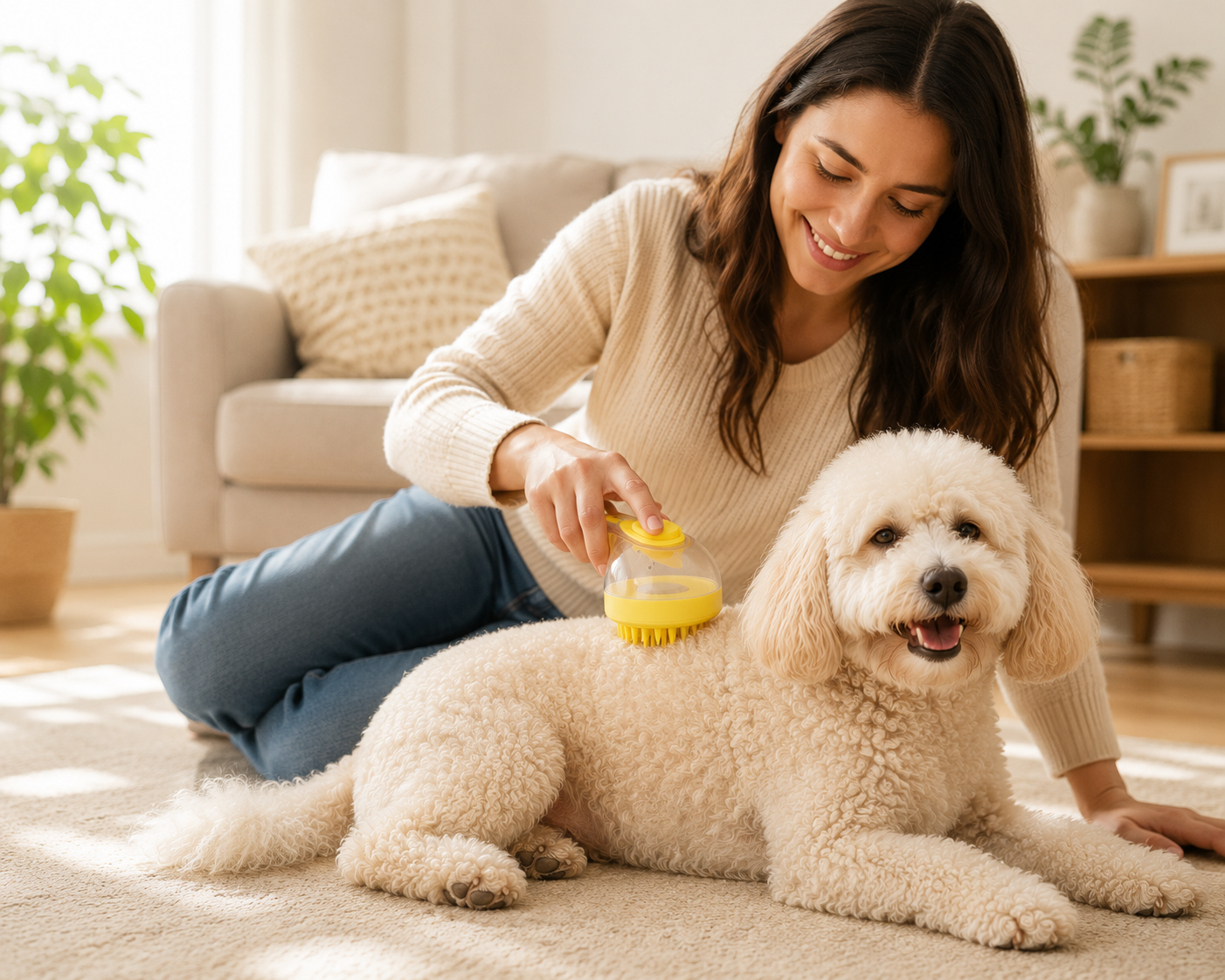 PetClean Pro - Cepillo 2 en 1 sin pelo en tu casa