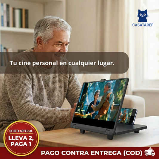 Amplificador de Pantalla – Visión Ampliada – Disfruta Imagen Clara en 3 Segundos con Promo 2×1