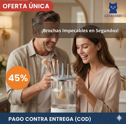 Limpiador Eléctrico de Brochas – Limpieza Automática – Brochas limpias en minutos sin esfuerzo