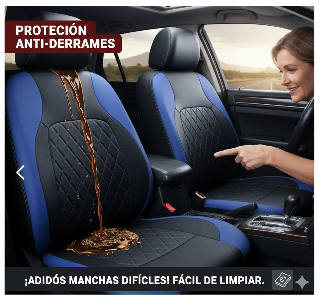 Combo Auto Cubreasiento + Aspiradora 2 en 1 – Protege y limpia tu auto en minutos