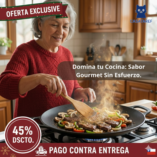 Plancha Antiadherente – Cocina Fácil – Resultados Perfectos en Minutos