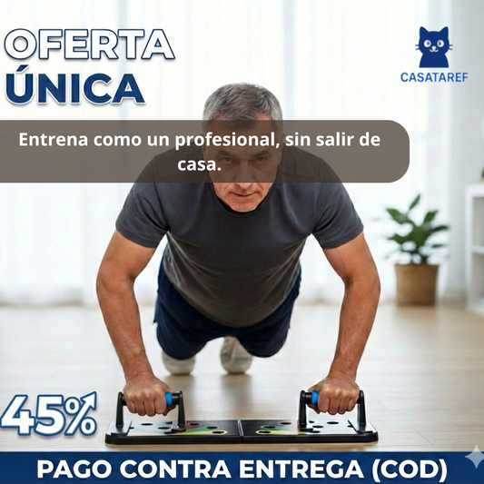 Tabla de Flexiones – Entrenamiento Guiado – Fortalece en Casa desde el Primer Uso