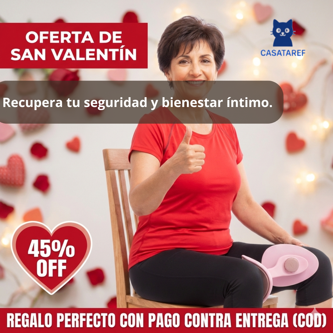 Entrenador de Suelo Pélvico – Uso Sentado – Bienestar íntimo diario desde casa en semanas
