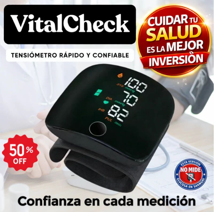 Tensiómetro Automático – Medición Instantánea – Controla tu presión en minutos
